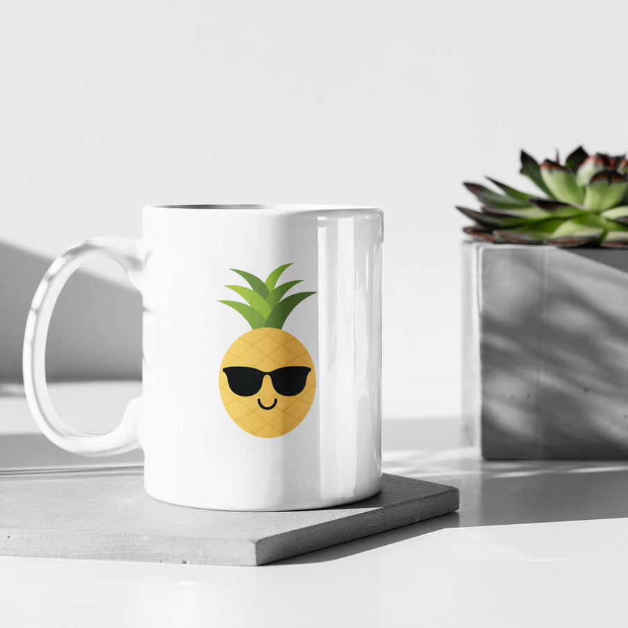 Happy as a Pineapple Mug (White) - Happy Pineapple Co.