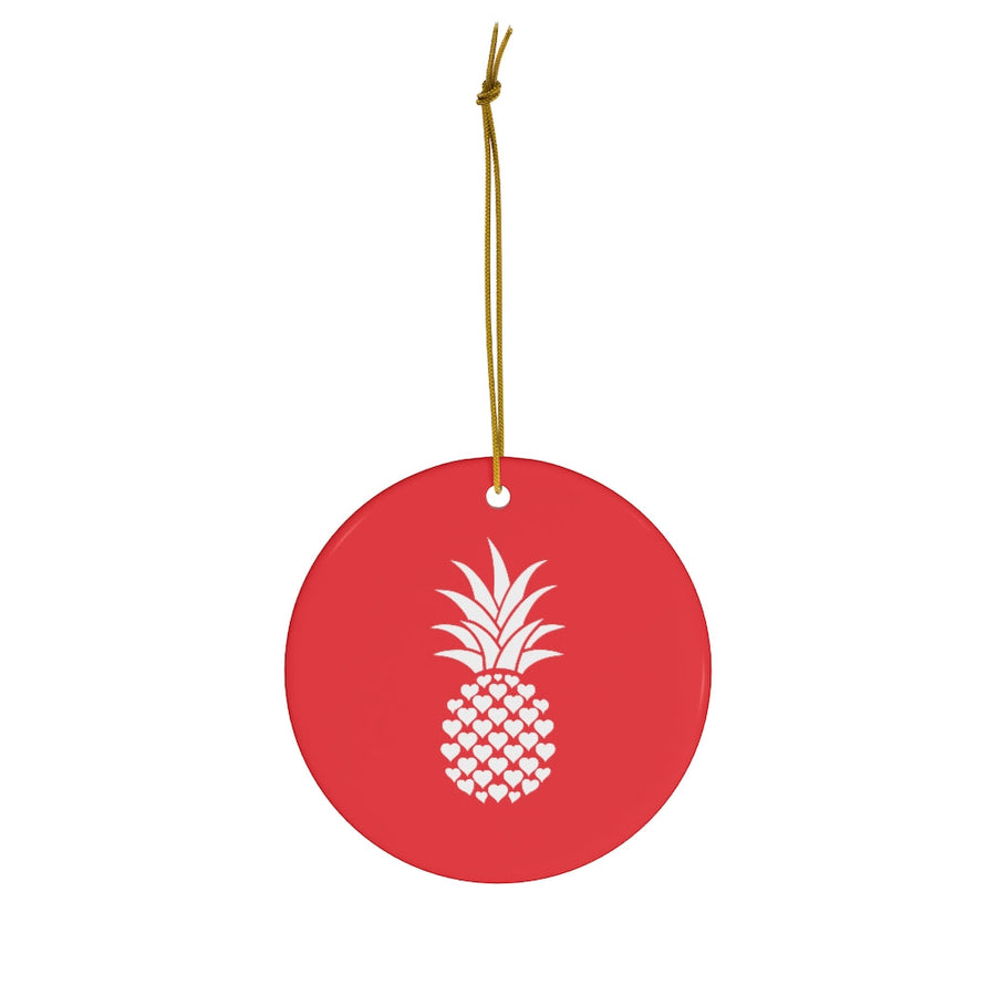 Heart of Pineapple Ornament - Happy Pineapple Co.