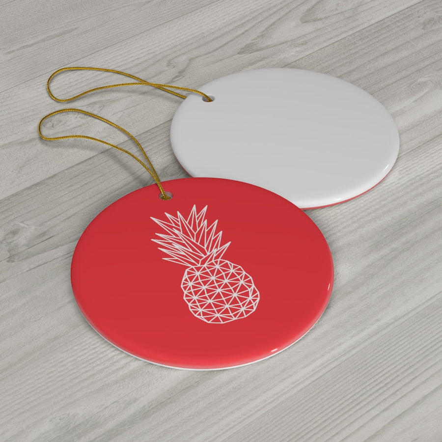 Geometric Pineapple Ornament - Happy Pineapple Co.