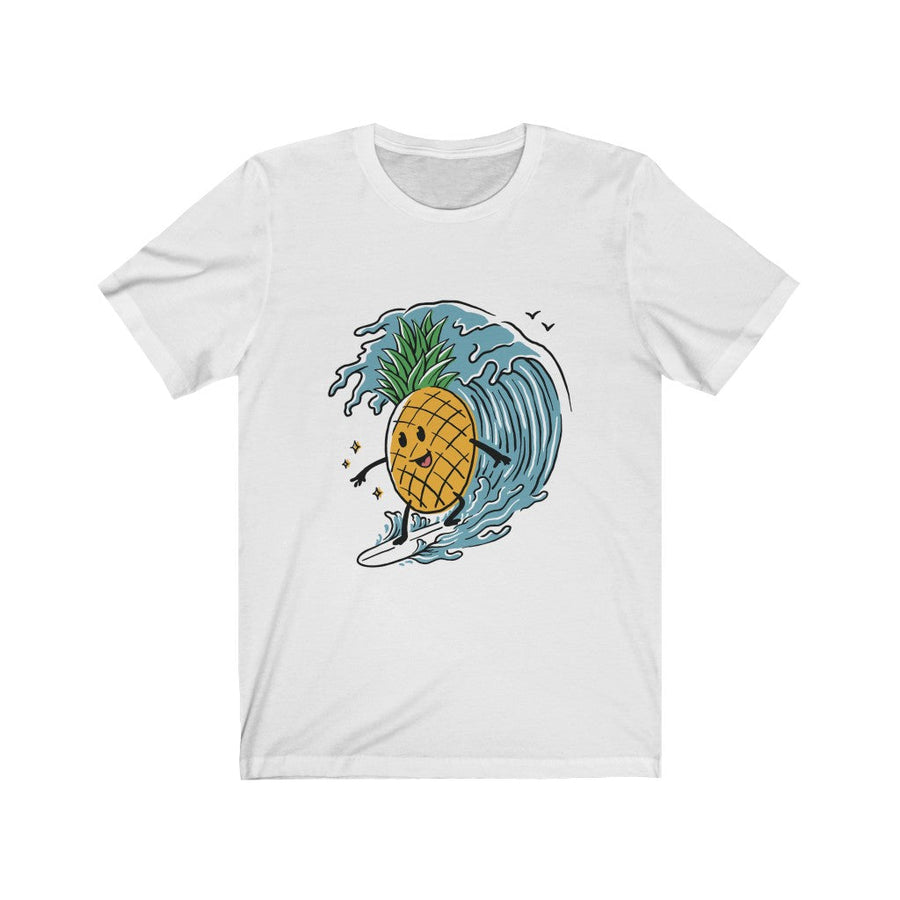 Surfing Pineapple Women's Tee - Happy Pineapple Co.