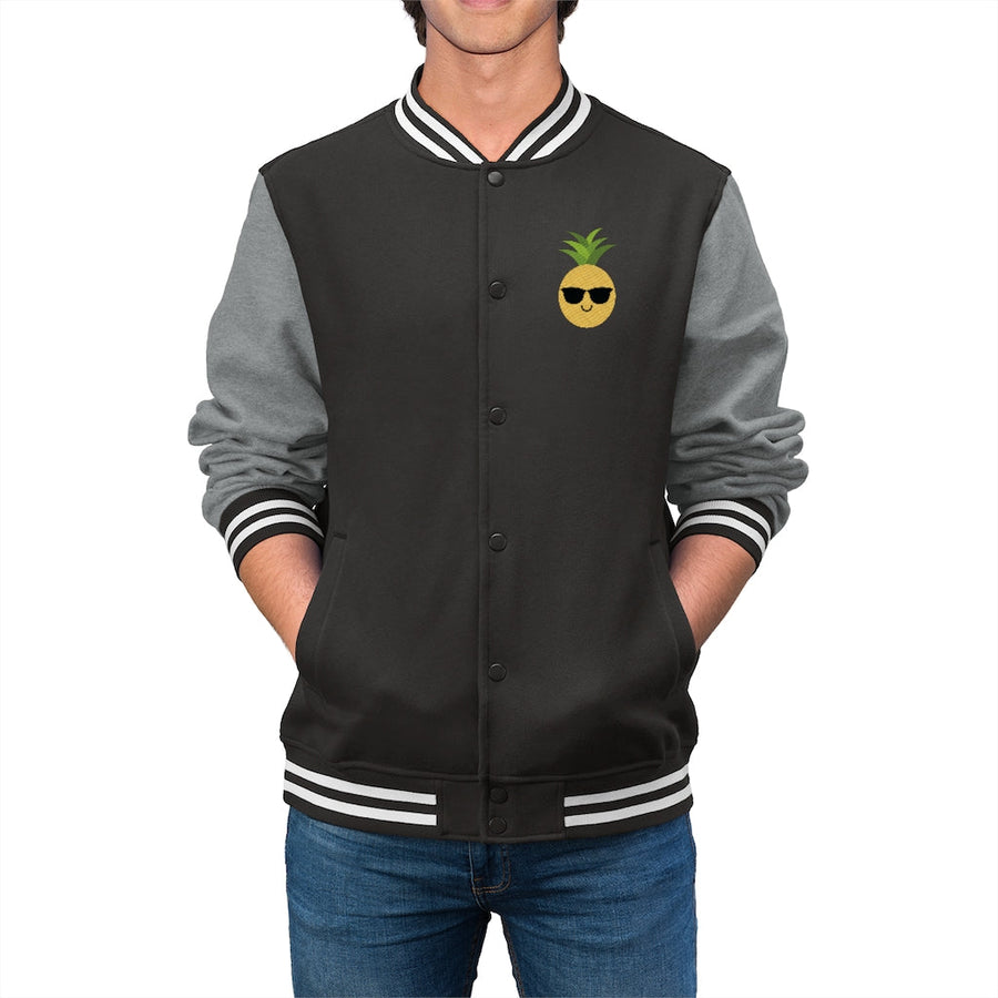 Happy Pineapple Men's Varsity Jacket - Happy Pineapple Co.