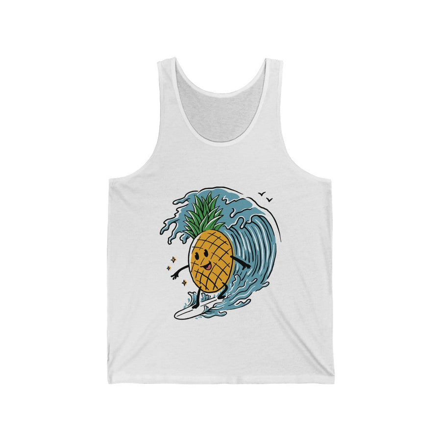 Surfing Pineapple Women's Tank - Happy Pineapple Co.