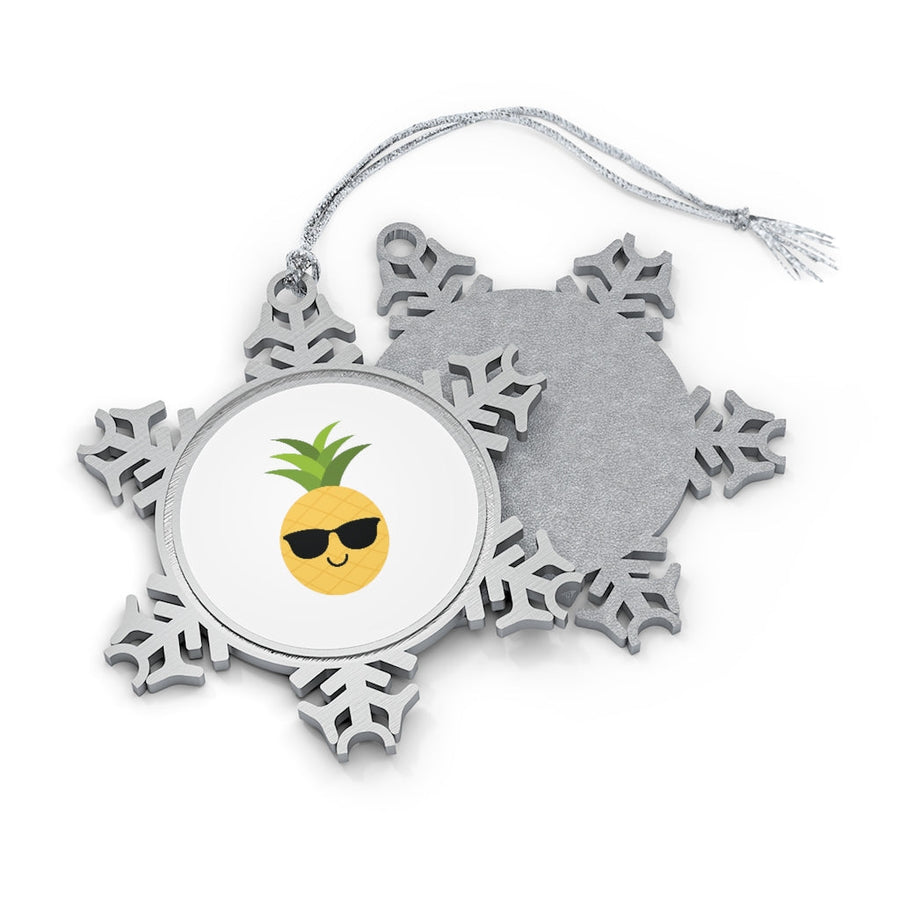 Happy Pineapple Snowflake Ornament - Happy Pineapple Co.