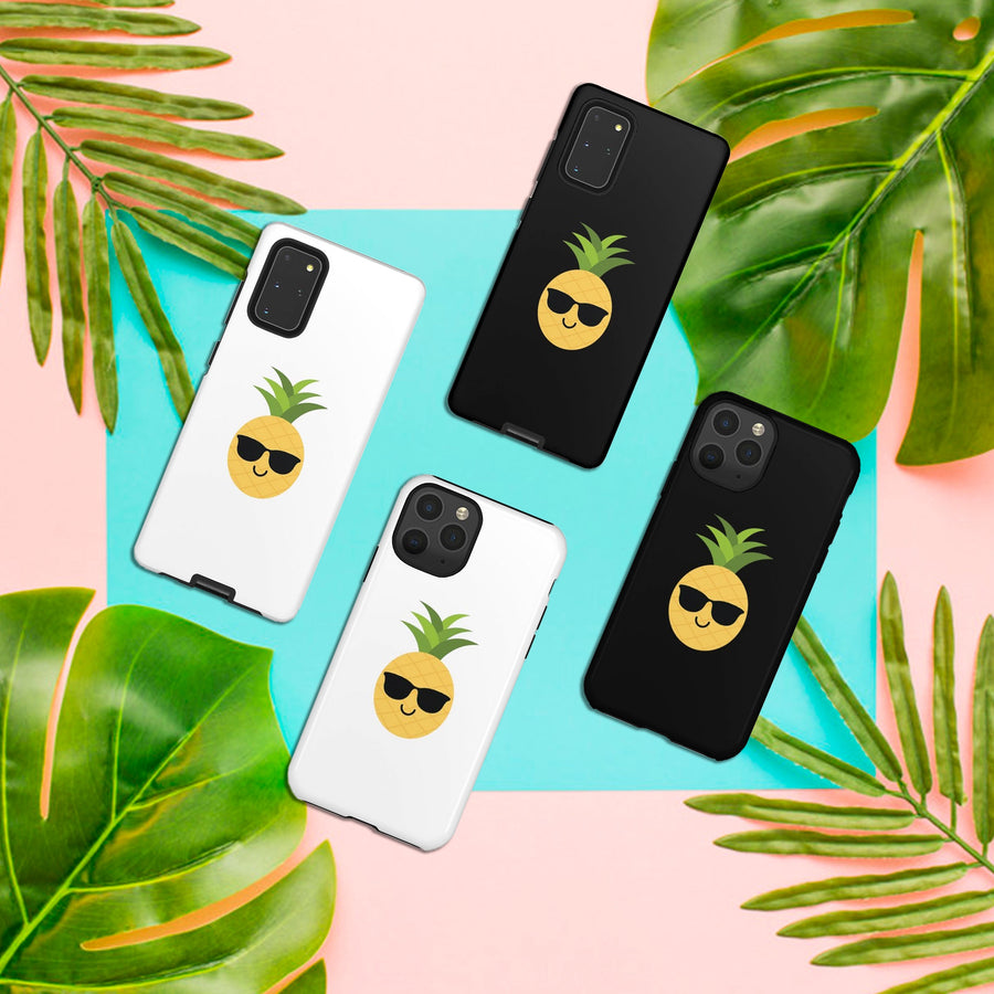 Happy Pineapple Phone Case (Black) - Happy Pineapple Co.