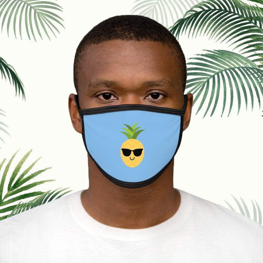 Happy Pineapple Face Mask (Sky Blue) - Happy Pineapple Co.