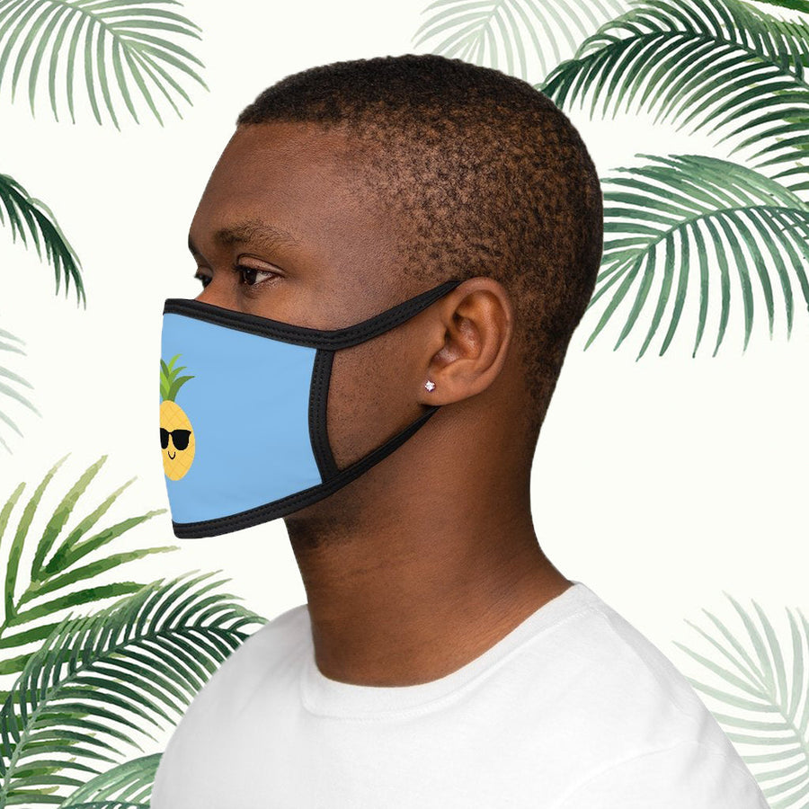 Happy Pineapple Face Mask (Sky Blue) - Happy Pineapple Co.