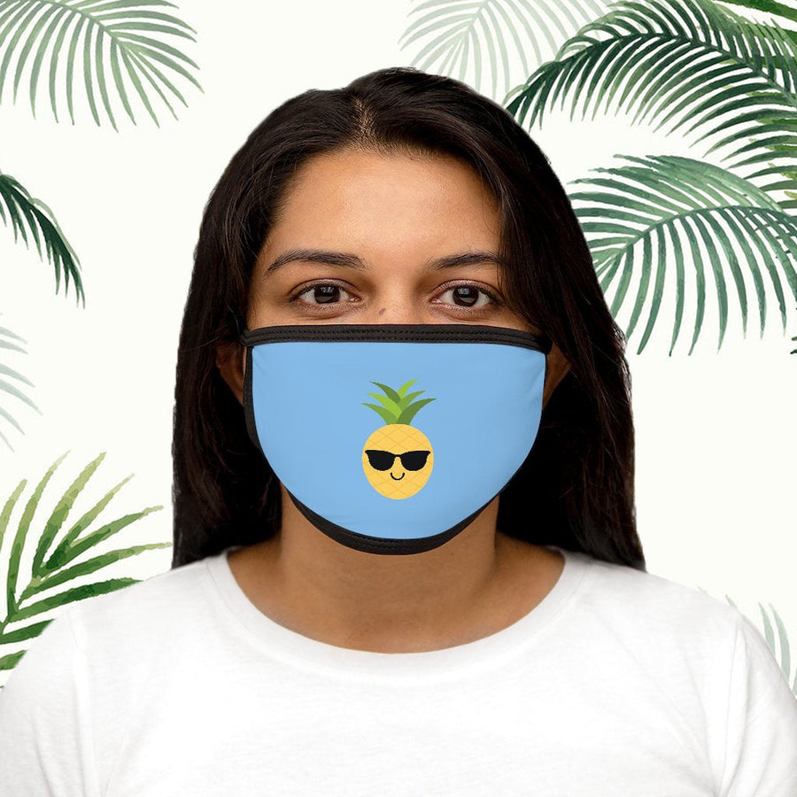 Happy Pineapple Face Mask (Sky Blue) - Happy Pineapple Co.