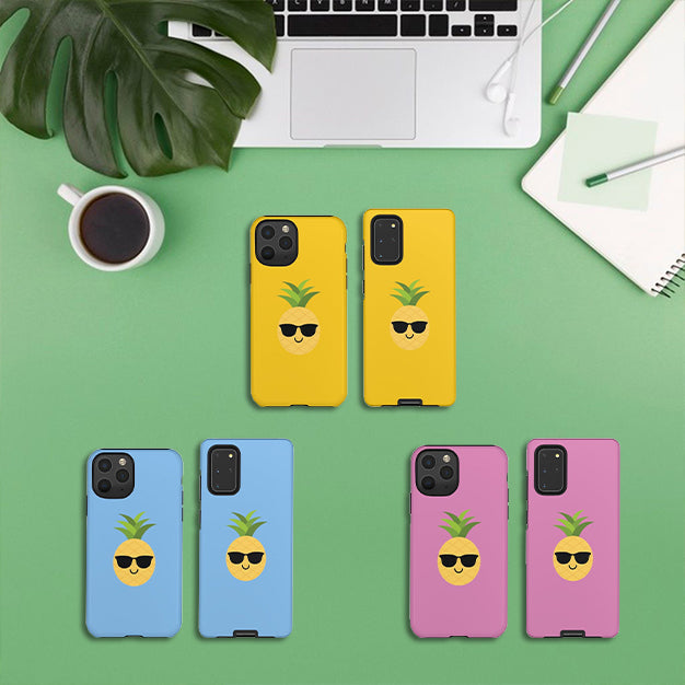 Happy Pineapple Phone Case (Sunshine Yellow) - Happy Pineapple Co.