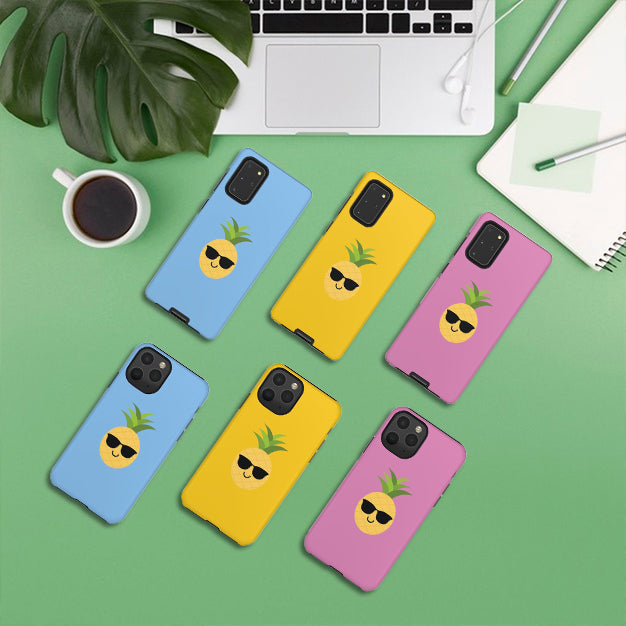 Happy Pineapple Phone Case (Sunshine Yellow) - Happy Pineapple Co.