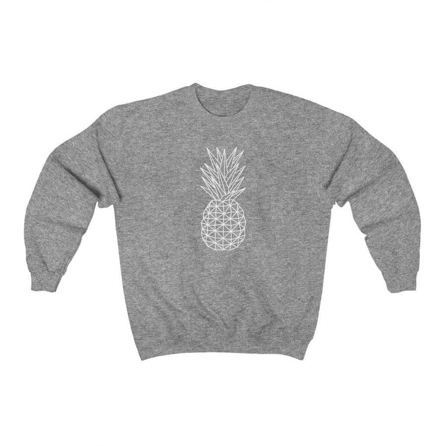 Geometric Pineapple Men's Crewneck Sweater - Happy Pineapple Co.