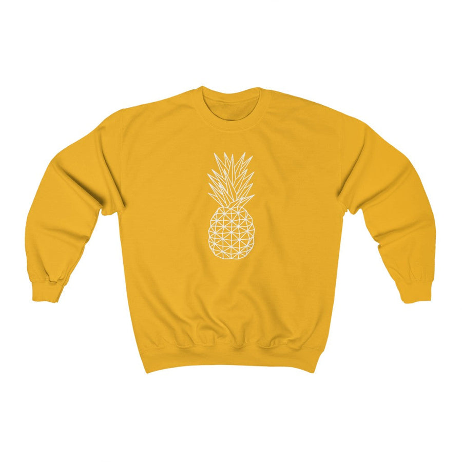 Geometric Pineapple Women's Crewneck Sweater - Happy Pineapple Co.