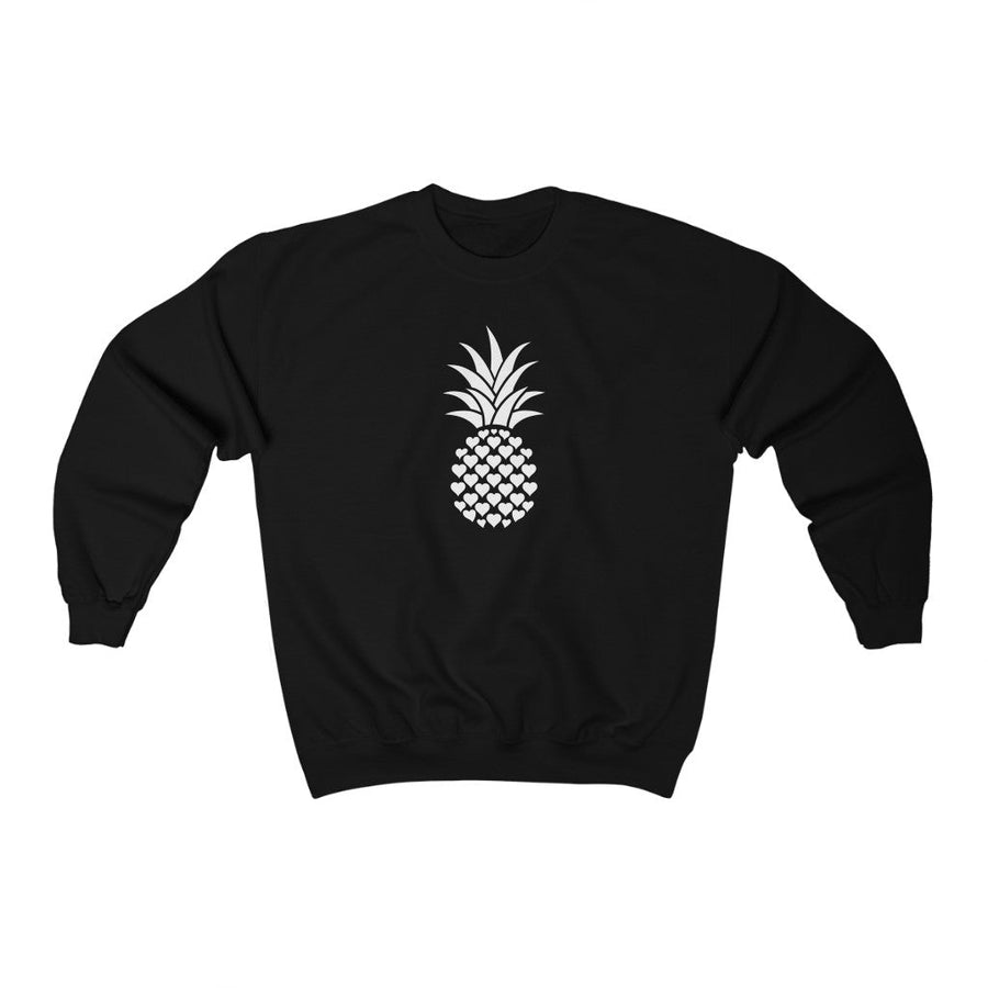 Heart of Pineapple Women's Crewneck Sweater - Happy Pineapple Co.