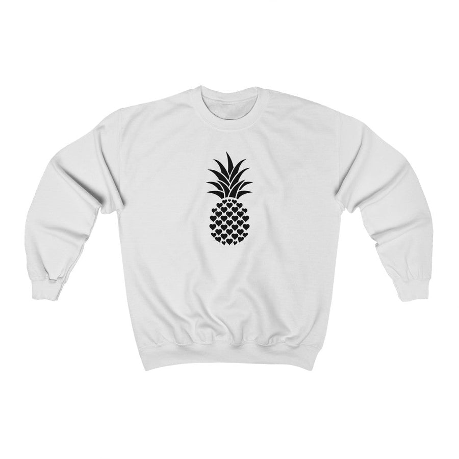 Heart of Pineapple Women's Crewneck Sweater - Happy Pineapple Co.