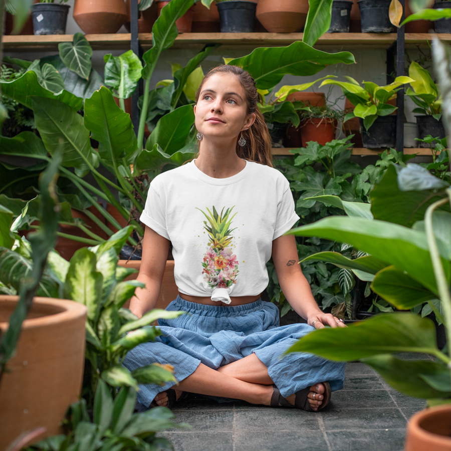 Pineapple Bouquet Women's Tee - Happy Pineapple Co.