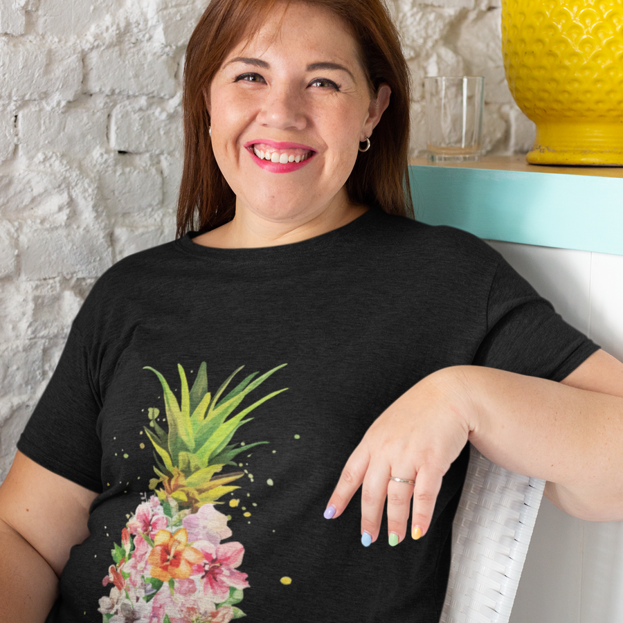 Pineapple Bouquet Women's Tee - Happy Pineapple Co.