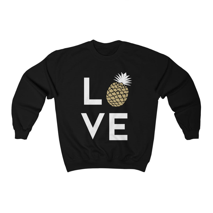 Pineapple Love Women's Crewneck Sweater - Happy Pineapple Co.