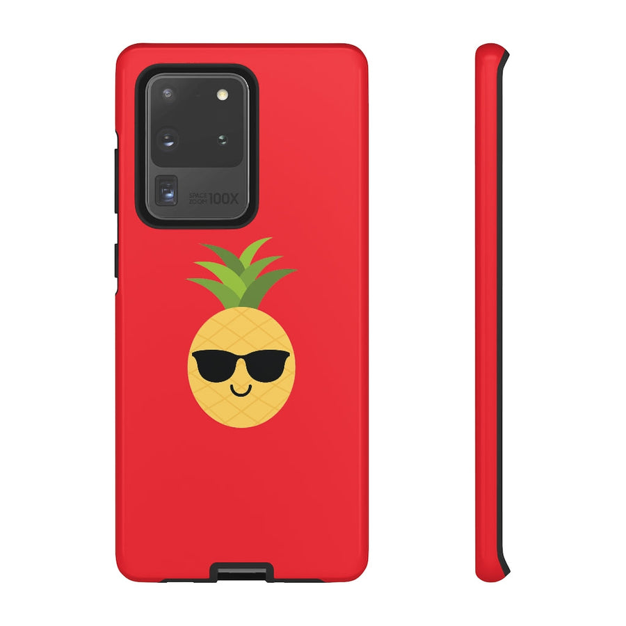 Happy Pineapple Phone Case (Holiday Red) - Happy Pineapple Co.