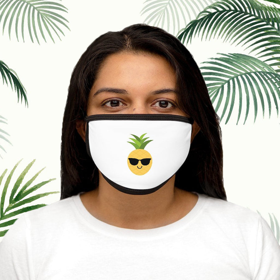 Happy Pineapple Face Mask (White) - Happy Pineapple Co.