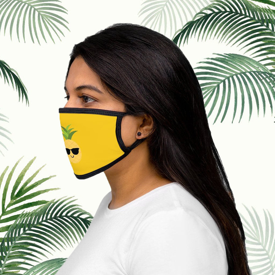 Happy Pineapple Face Mask (Sunshine Yellow) - Happy Pineapple Co.