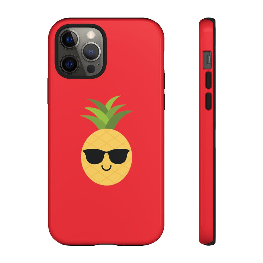 Happy Pineapple Phone Case (Holiday Red) - Happy Pineapple Co.