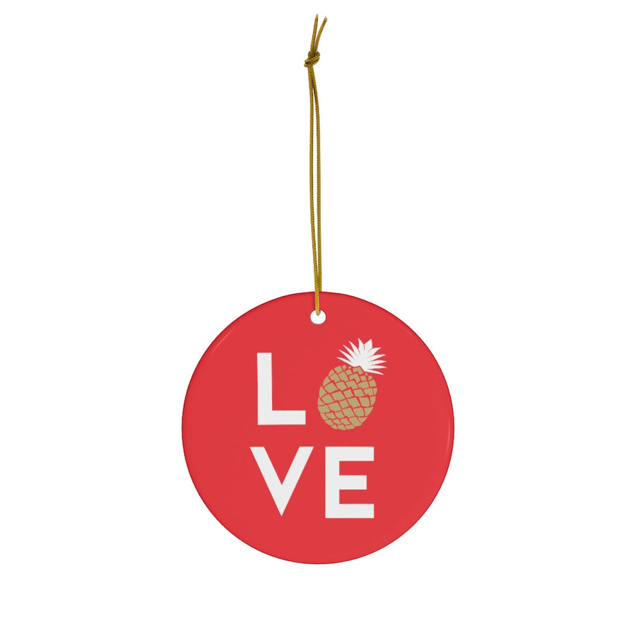 Pineapple Love Ornament - Happy Pineapple Co.