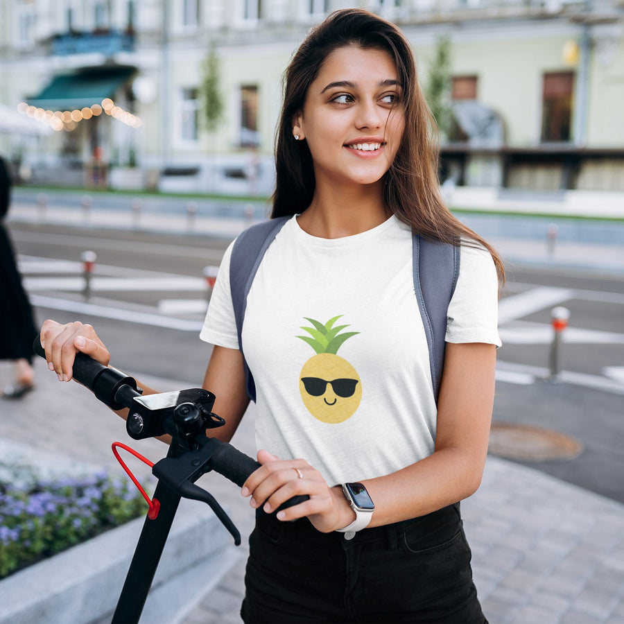 Happy Pineapple Women's Tee (Original Logo) - Happy Pineapple Co.