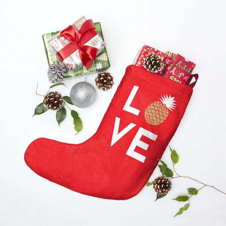 Pineapple Love Christmas Stockings - Happy Pineapple Co.