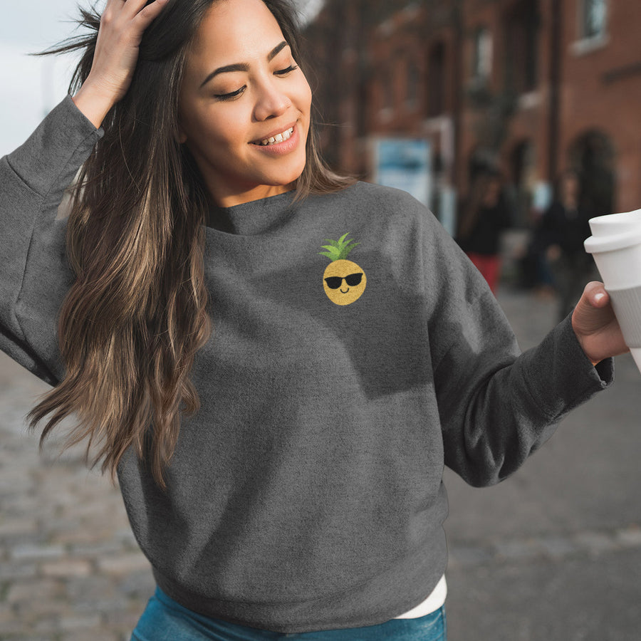 Happy Pineapple Women's Crewneck Sweater - Happy Pineapple Co.