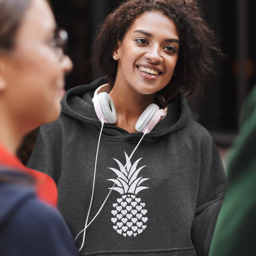 Heart of Pineapple Women's Hoodie - Happy Pineapple Co.