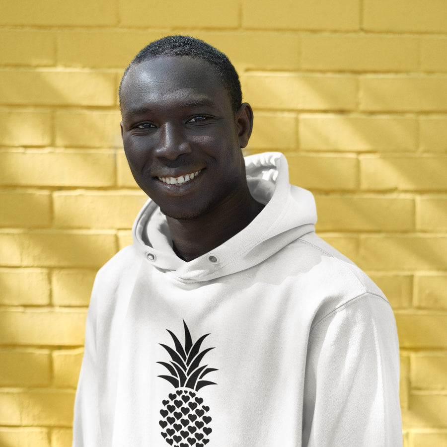 Heart of Pineapple Men's Hoodie - Happy Pineapple Co.