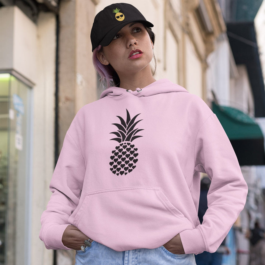 Heart of Pineapple Women's Hoodie - Happy Pineapple Co.