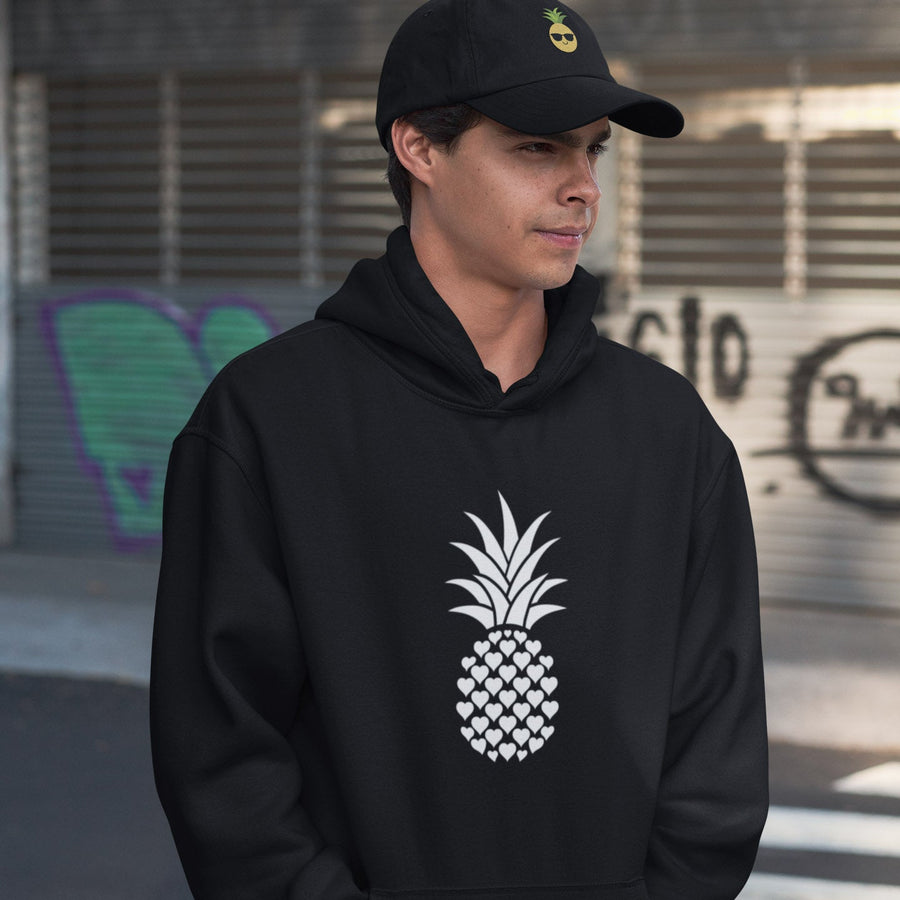 Heart of Pineapple Men's Hoodie - Happy Pineapple Co.