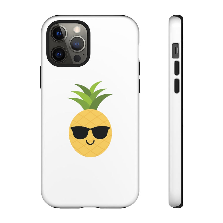 Happy Pineapple Phone Case (White) - Happy Pineapple Co.