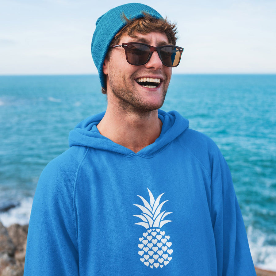 Heart of Pineapple Men's Hoodie - Happy Pineapple Co.