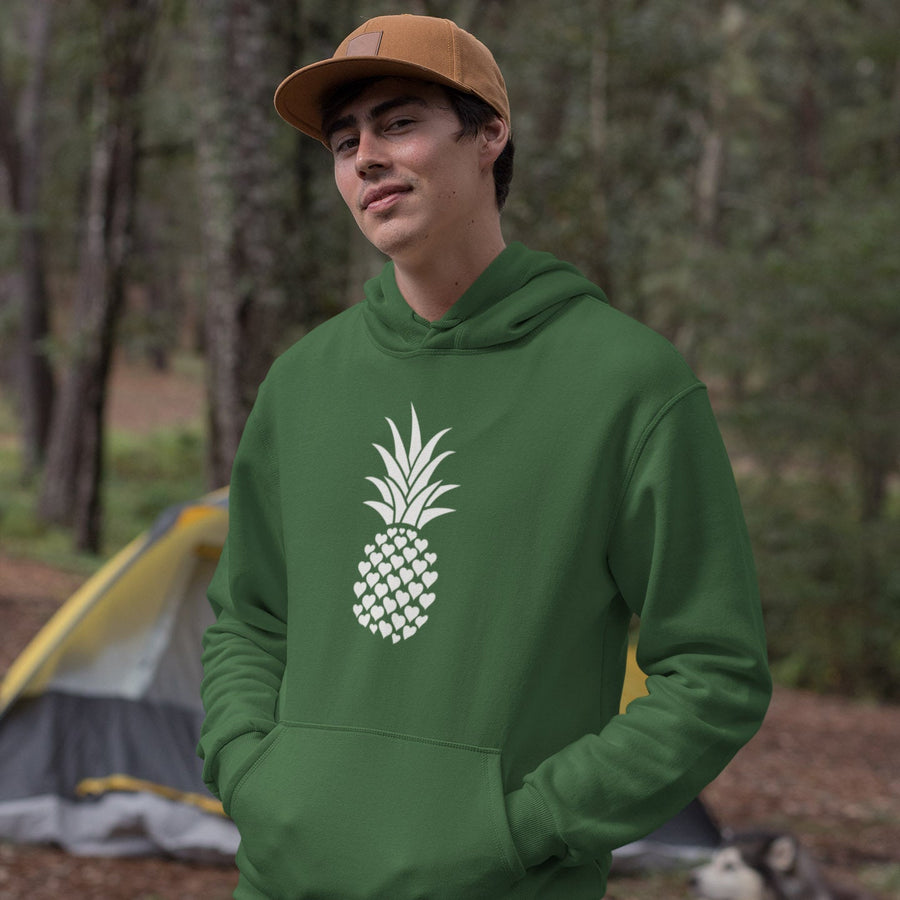 Heart of Pineapple Men's Hoodie - Happy Pineapple Co.