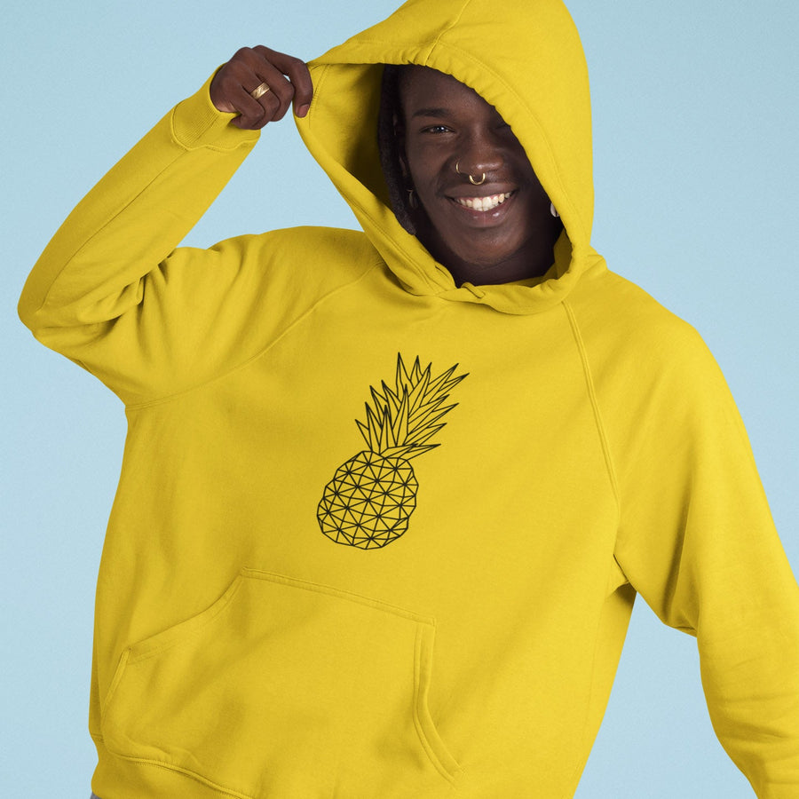 Geometric Pineapple Men's Hoodie - Happy Pineapple Co.