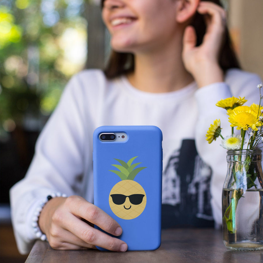 Happy Pineapple Phone Case (Sky Blue) - Happy Pineapple Co.