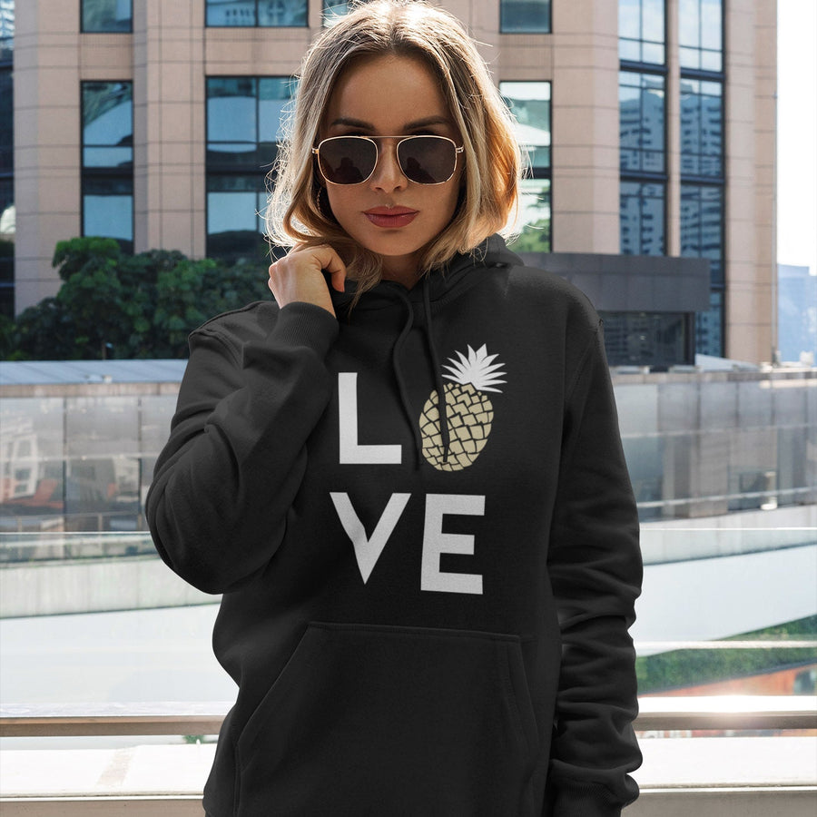 Pineapple Love Women's Hoodie - Happy Pineapple Co.