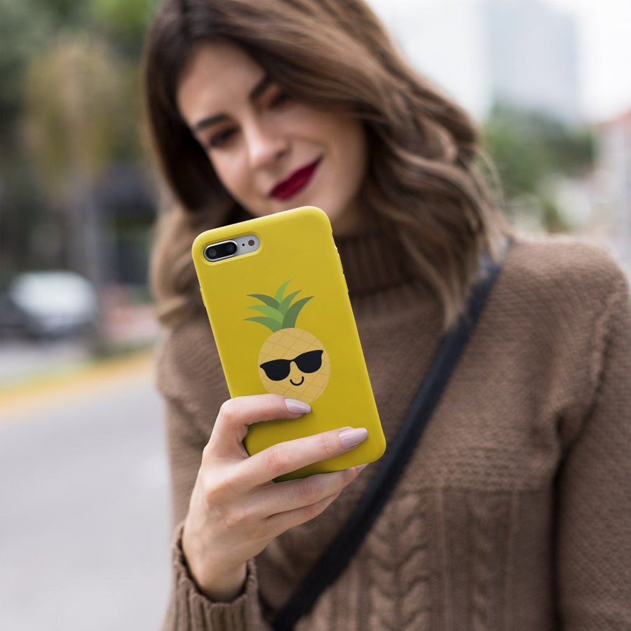 Happy Pineapple Phone Case (Sunshine Yellow) - Happy Pineapple Co.