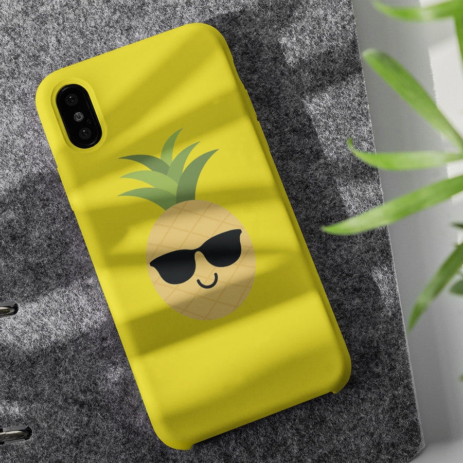 Happy Pineapple Phone Case (Sunshine Yellow) - Happy Pineapple Co.