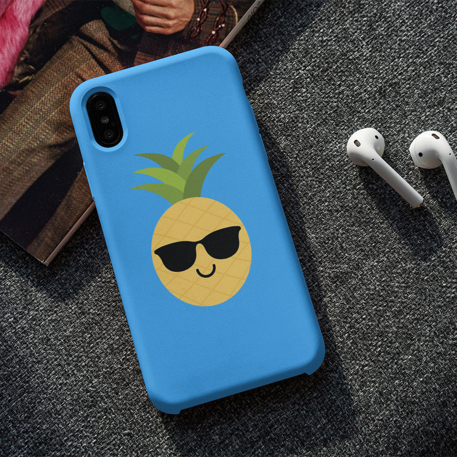 Happy Pineapple Phone Case (Sky Blue) - Happy Pineapple Co.