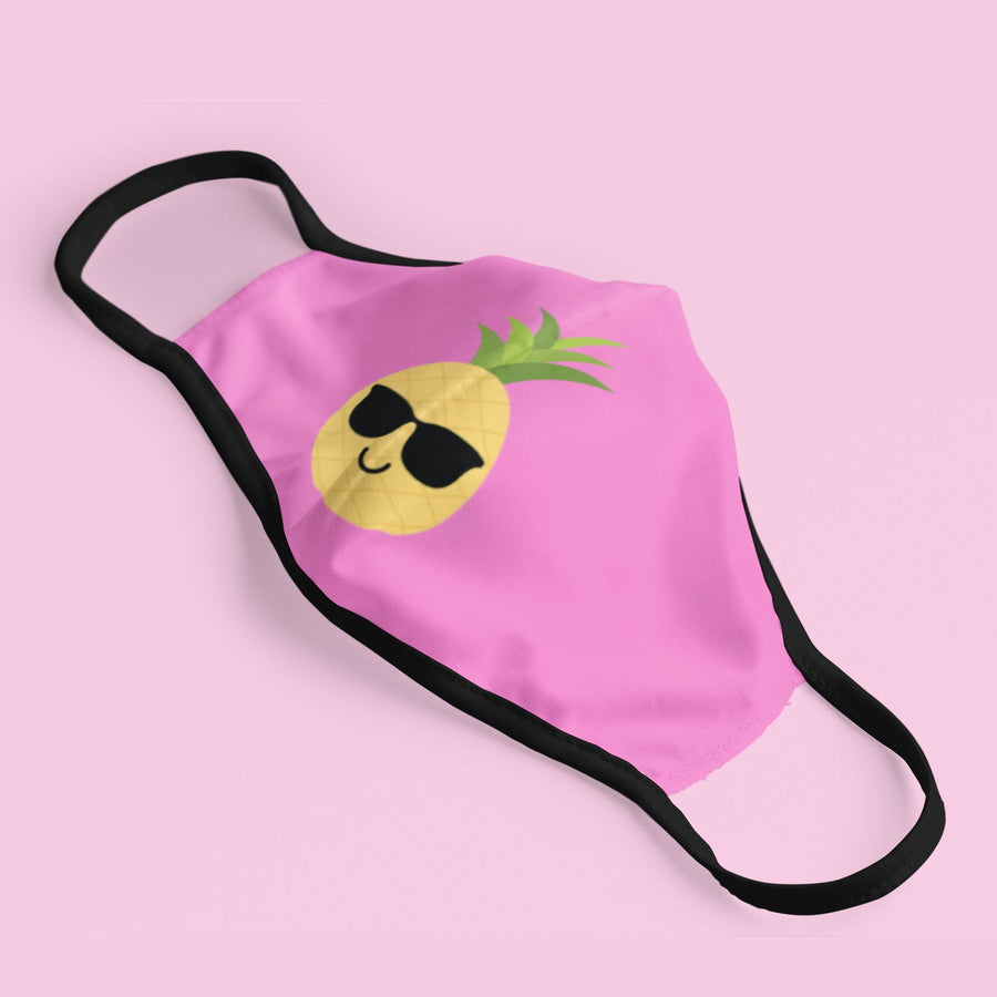 Happy Pineapple Face Mask (Bubblegum Pink) - Happy Pineapple Co.