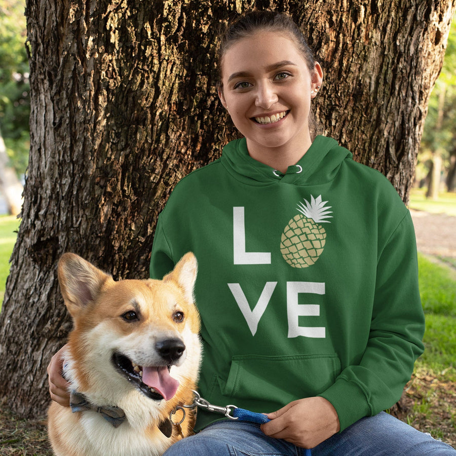 Pineapple Love Women's Hoodie - Happy Pineapple Co.