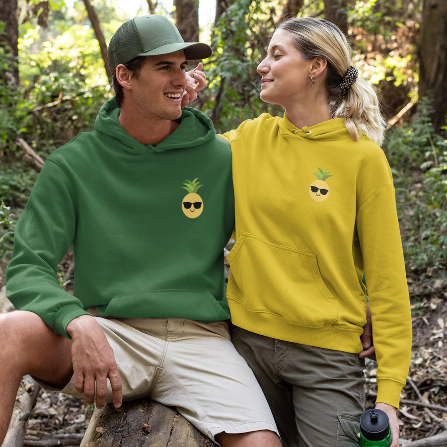 Happy Pineapple Men's Hoodie 2.0 (Original Logo) - Happy Pineapple Co.