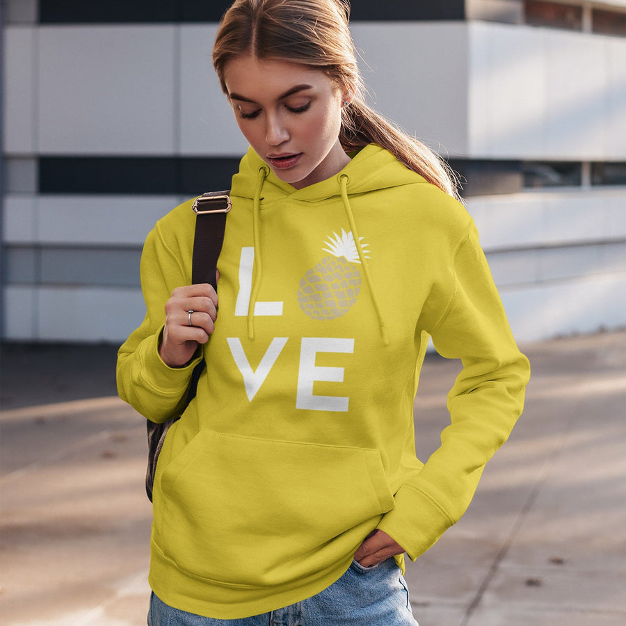 Pineapple Love Women's Hoodie - Happy Pineapple Co.