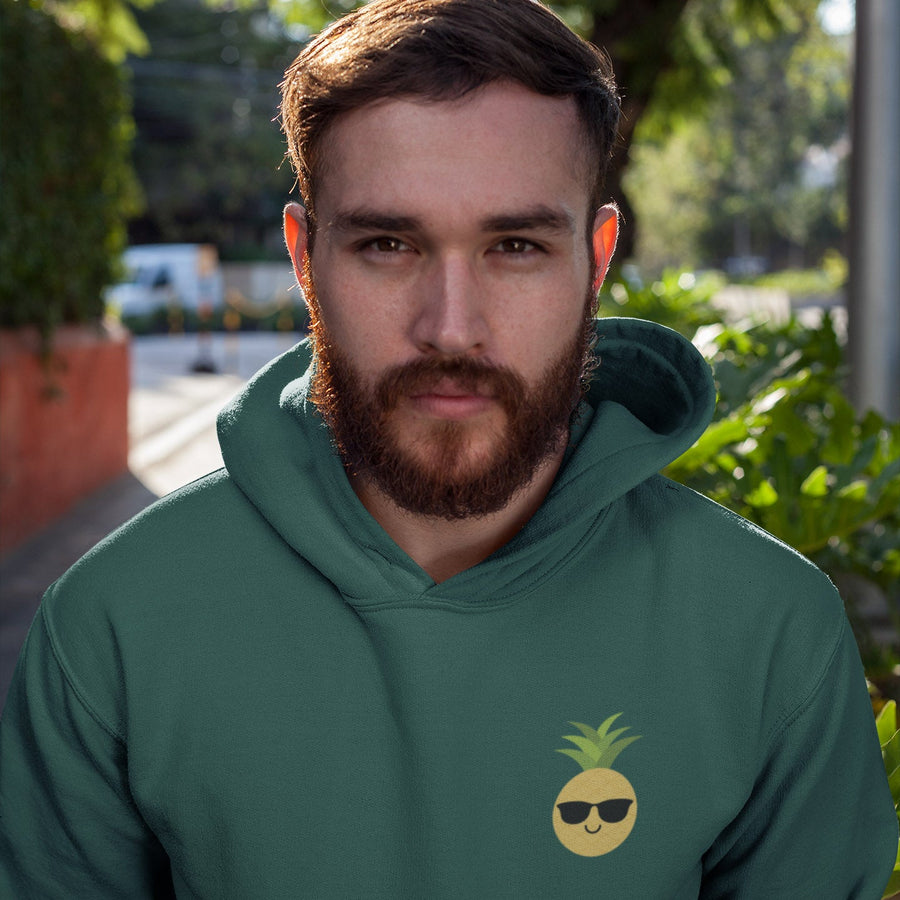 Happy Pineapple Men's Hoodie 2.0 (Original Logo) - Happy Pineapple Co.