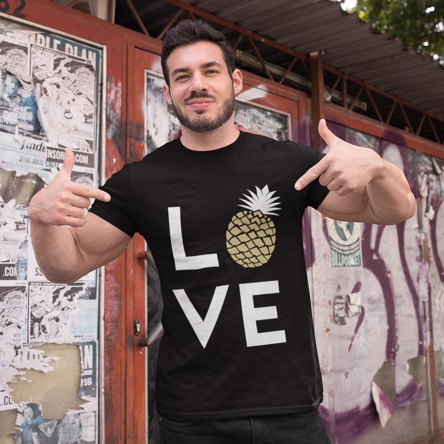 Pineapple Love Men's Tee - Happy Pineapple Co.