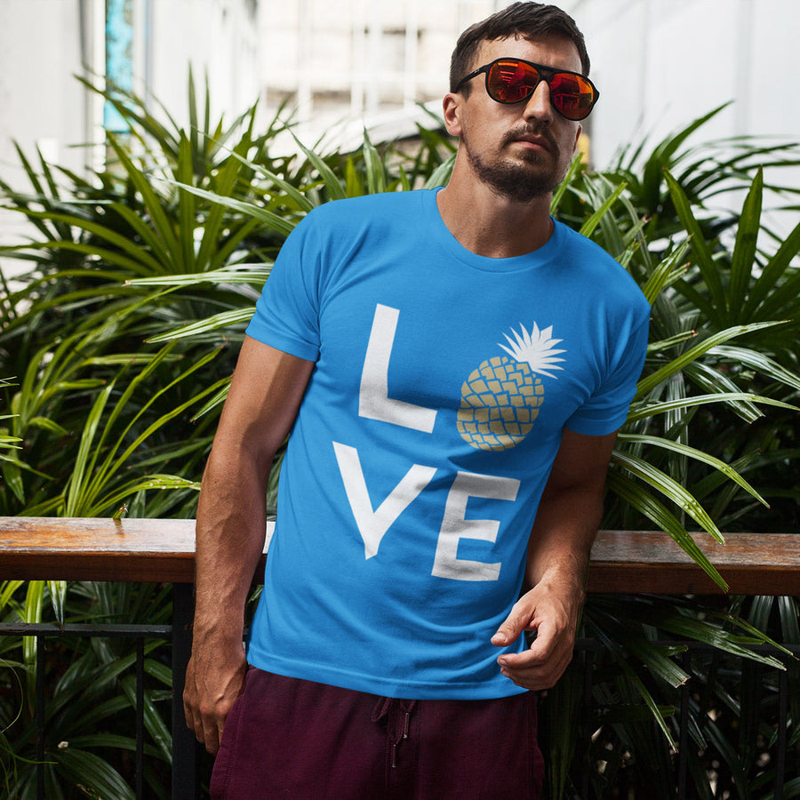 Pineapple Love Men's Tee - Happy Pineapple Co.