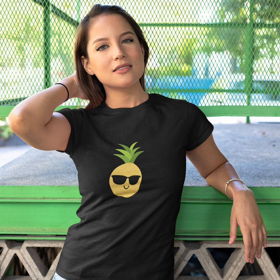 Happy Pineapple Women's Tee (Original Logo) - Happy Pineapple Co.