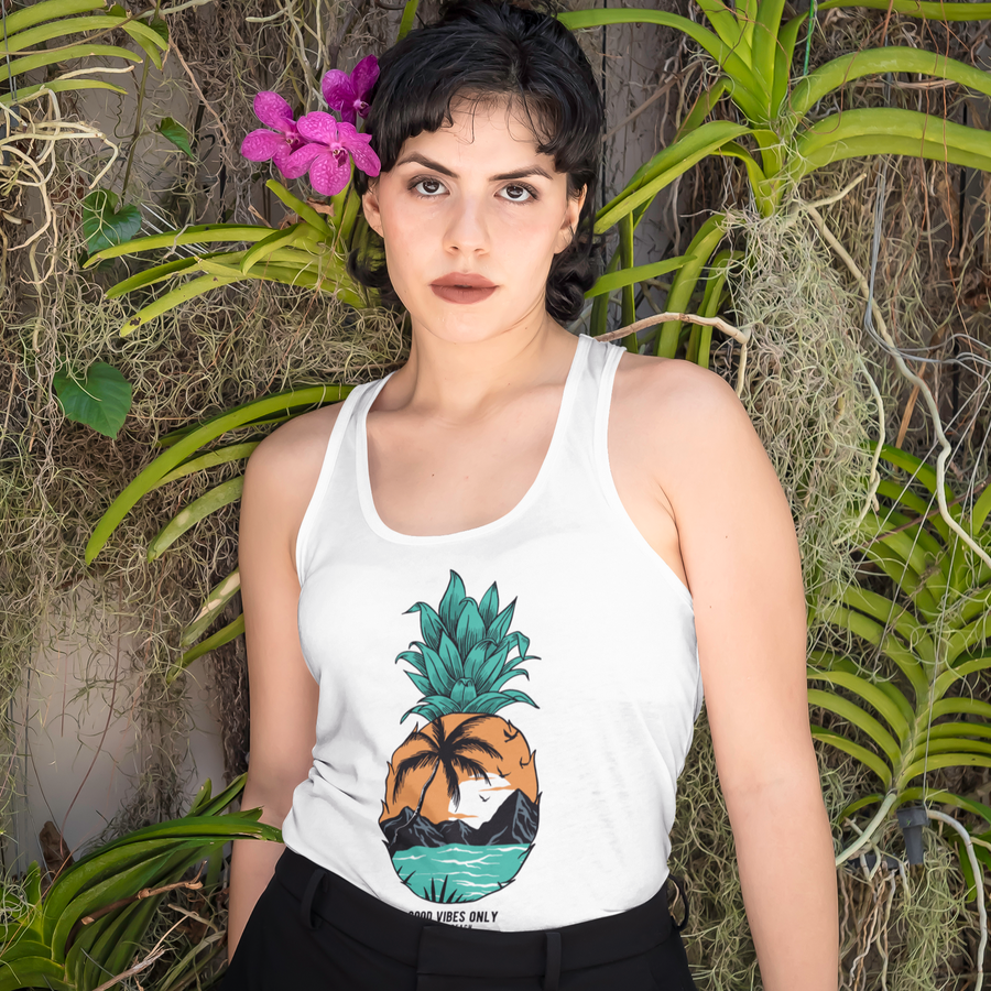 Aloha Beach Women's Tank - Happy Pineapple Co.